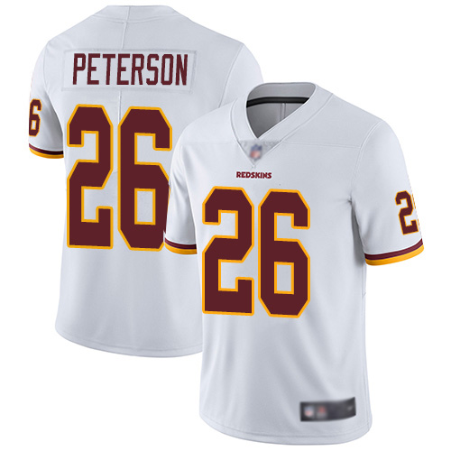 Washington Redskins Limited White Men Adrian Peterson Road Jersey NFL Football 26 Vapor